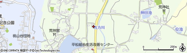 岡山県浅口市金光町佐方1233周辺の地図