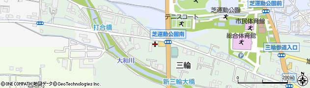 奈良県桜井市三輪754周辺の地図