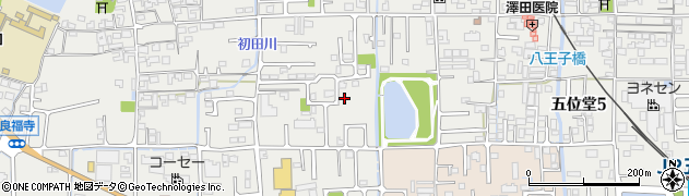 奈良県香芝市良福寺178周辺の地図