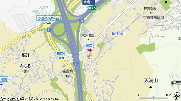 〒710-0145 岡山県倉敷市福江の地図