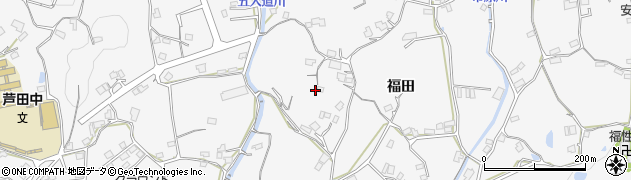 広島県福山市芦田町福田2188周辺の地図