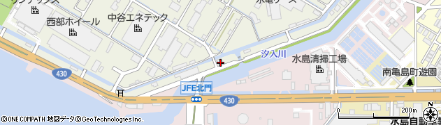 岡山県倉敷市連島町鶴新田3077周辺の地図
