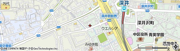 リールエム 深井店(Riru M)周辺の地図