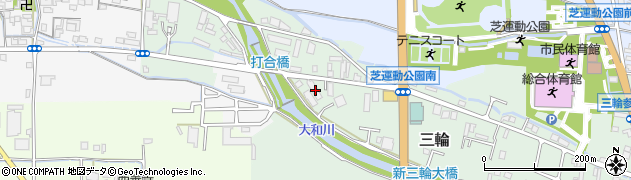 奈良県桜井市三輪810周辺の地図