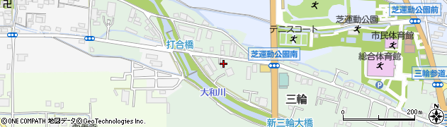 奈良県桜井市三輪790周辺の地図