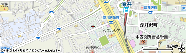 在宅ケアサービスソラスト堺周辺の地図