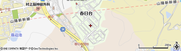 岡山県笠岡市春日台159周辺の地図