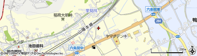岡山県浅口市鴨方町六条院中3983周辺の地図