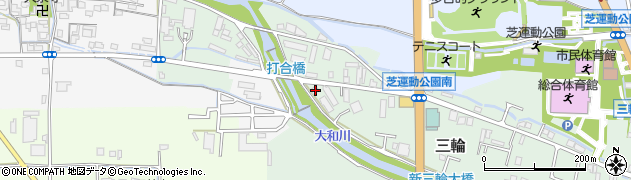 奈良県桜井市三輪812周辺の地図