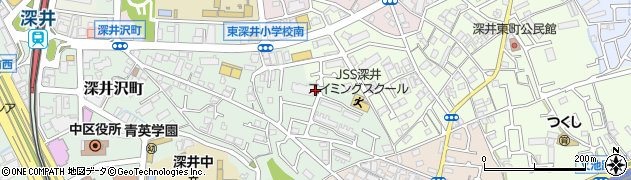 深井沢町みやこわすれ広場周辺の地図