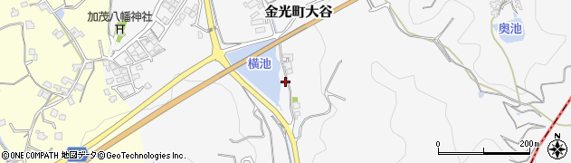 岡山県浅口市金光町大谷916周辺の地図