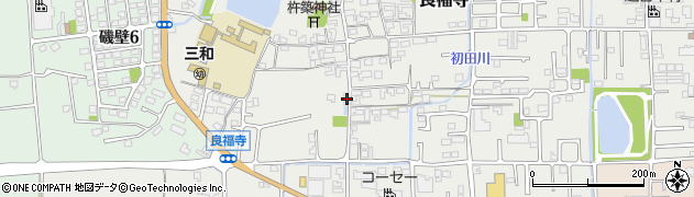 奈良県香芝市良福寺713周辺の地図
