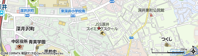 ダスキン深井支店周辺の地図