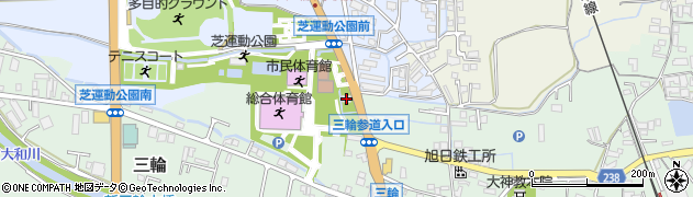 奈良県桜井市三輪670周辺の地図