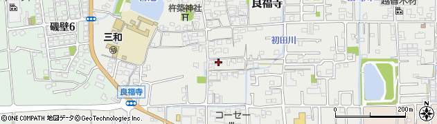 奈良県香芝市良福寺710周辺の地図