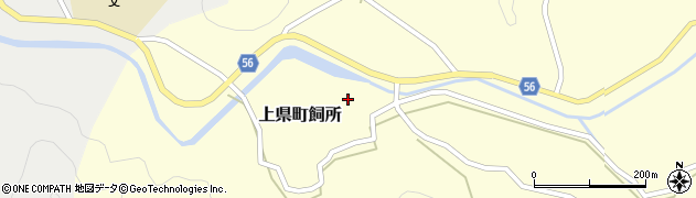 長崎県対馬市上県町飼所919周辺の地図