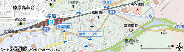 奈良県宇陀市榛原萩原2451周辺の地図
