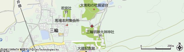 奈良県桜井市三輪51周辺の地図