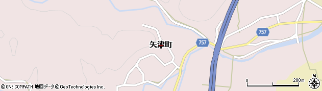 三重県松阪市矢津町周辺の地図