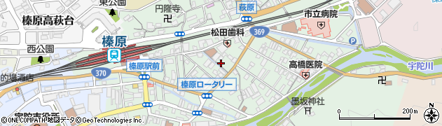 奈良県宇陀市榛原萩原2452周辺の地図