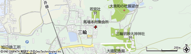 奈良県桜井市三輪226周辺の地図