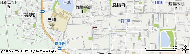 奈良県香芝市良福寺722周辺の地図