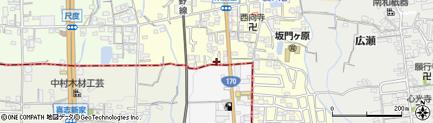 大阪府羽曳野市東阪田343周辺の地図