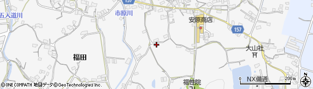 広島県福山市芦田町福田2435周辺の地図