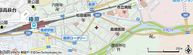 奈良県宇陀市榛原萩原2689周辺の地図