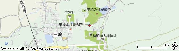 奈良県桜井市三輪242周辺の地図
