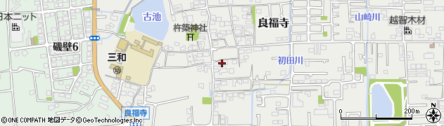 奈良県香芝市良福寺729周辺の地図
