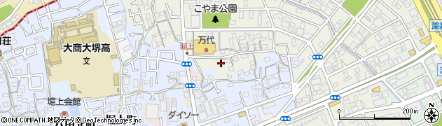 大阪府堺市中区深井清水町2222周辺の地図