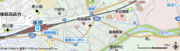 奈良県宇陀市榛原萩原2685周辺の地図