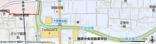 株式会社リブウェルヤマザキ橿原営業所周辺の地図