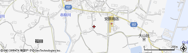 広島県福山市芦田町（福田）周辺の地図