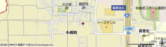 奈良県橿原市小槻町224周辺の地図
