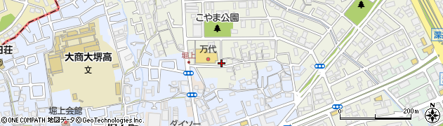 大阪府堺市中区深井清水町3029周辺の地図