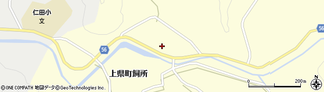 長崎県対馬市上県町飼所64周辺の地図