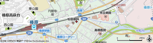 奈良県宇陀市榛原萩原2681周辺の地図