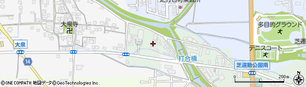 奈良県桜井市三輪837-9周辺の地図