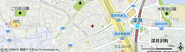 大阪府堺市中区深井清水町3554周辺の地図
