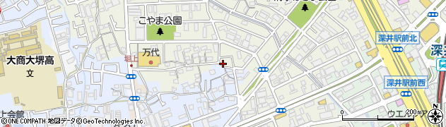 大阪府堺市中区深井清水町3343周辺の地図