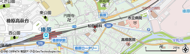 奈良県宇陀市榛原萩原2679周辺の地図