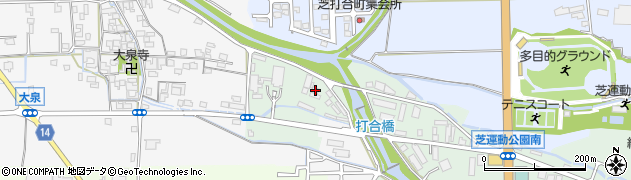 奈良県桜井市三輪837周辺の地図