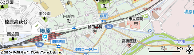 奈良県宇陀市榛原萩原2676周辺の地図
