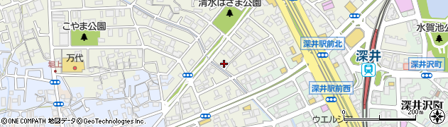 大阪府堺市中区深井清水町3579周辺の地図
