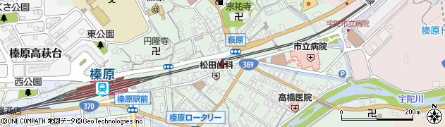 奈良県宇陀市榛原萩原2676-2周辺の地図