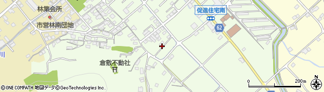 岡山県倉敷市林1688周辺の地図