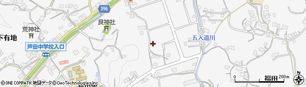 広島県福山市芦田町福田1081周辺の地図