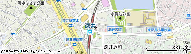大阪府堺市中区深井清水町4035周辺の地図